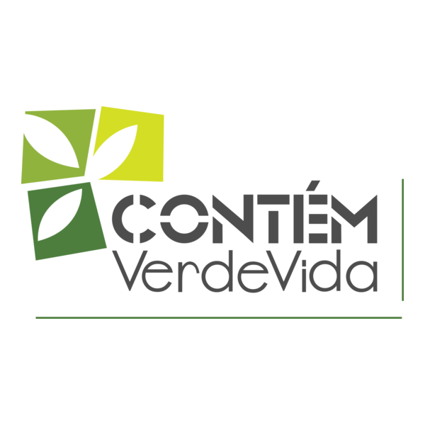 CONTÉM VERDE VIDA Logo PNG Vector
