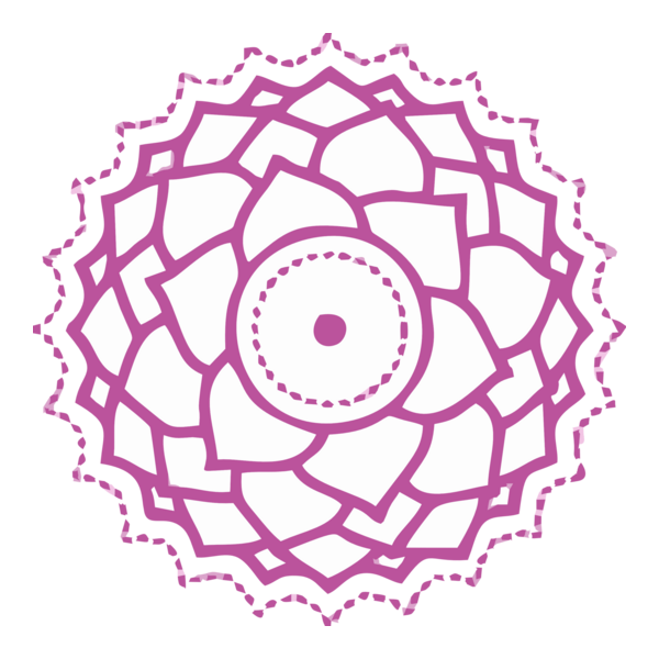 Crown Chakra Logo PNG Vector