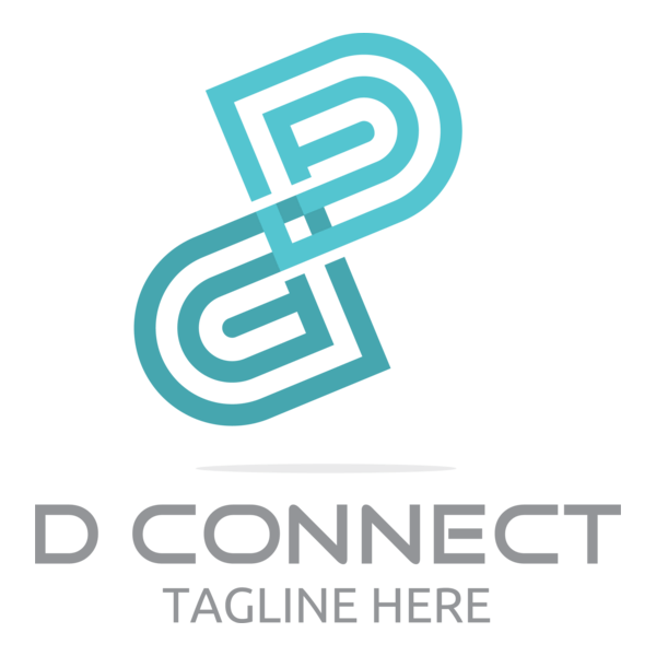 D Connect Logo PNG Vector