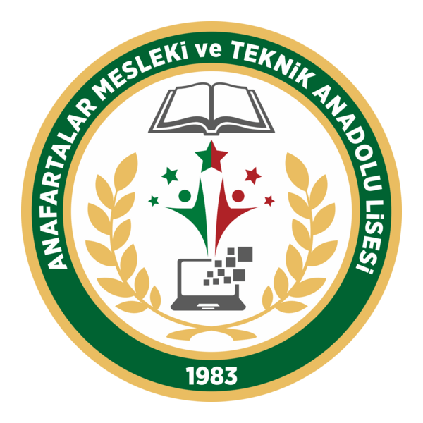 Denizli Anafartalar Mesleki ve Teknik Anadolu Lise Logo PNG Vector