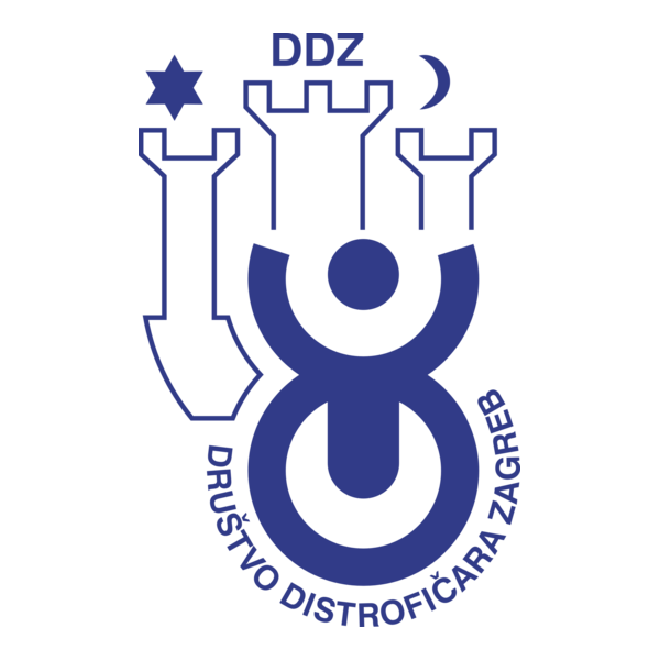 Društvo Distrofičara Zagreb Logo PNG Vector
