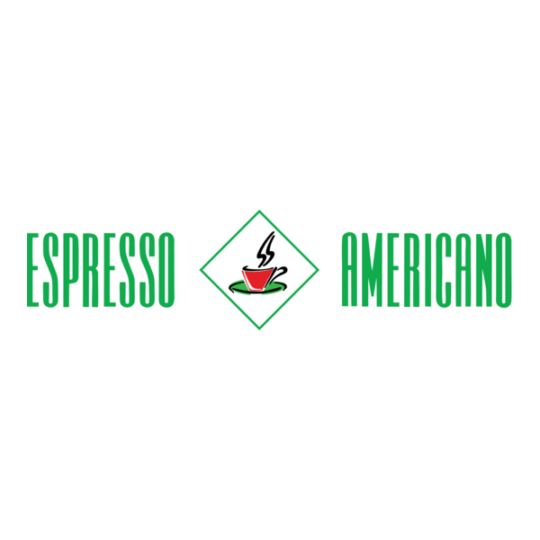Espresso Americano Logo PNG Vector