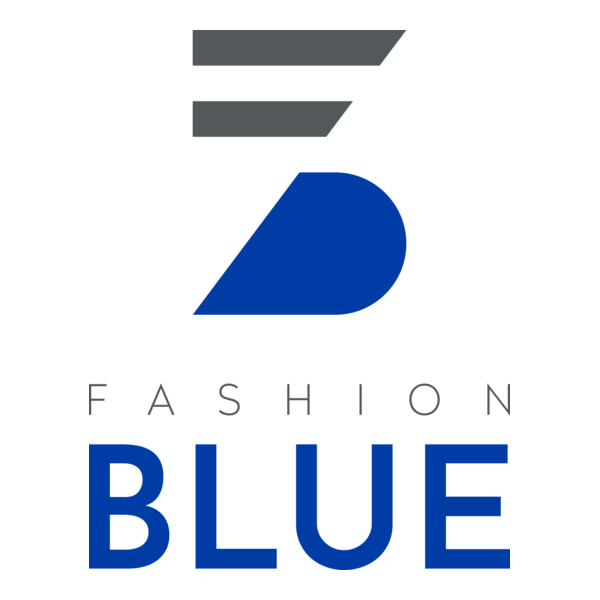 Fashion Blue Logo PNG Vector