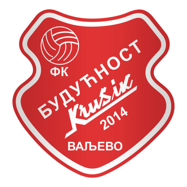 FK Budućnost Krušik 2014 Valjevo Logo PNG Vector