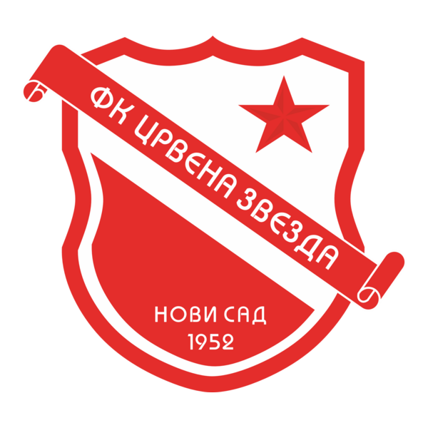 FK Crvena Zvezda Novi Sad Logo PNG Vector