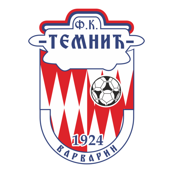FK Temnic 1924 Varvarin Logo PNG Vector