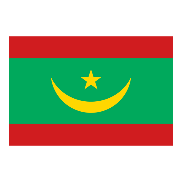 Flag of Mauritania Logo PNG Vector