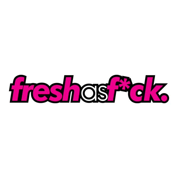fresh as f*ck Logo PNG Vector