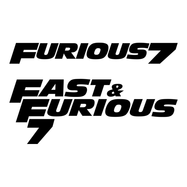 Furious 7 Logo PNG Vector