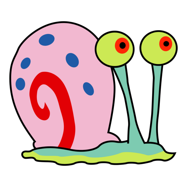 Gary the Snail Logo PNG Vector