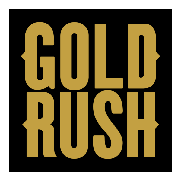 Gold Rush Logo PNG Vector