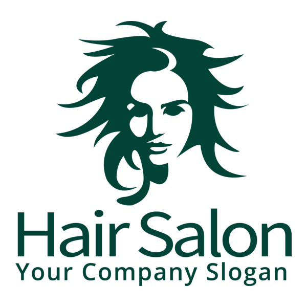 Hair salon Logo PNG Vector