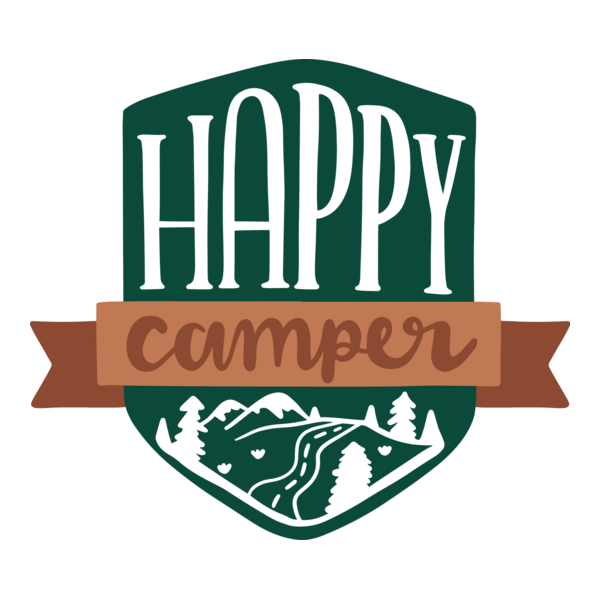 HAPPY CAMPER Logo PNG Vector
