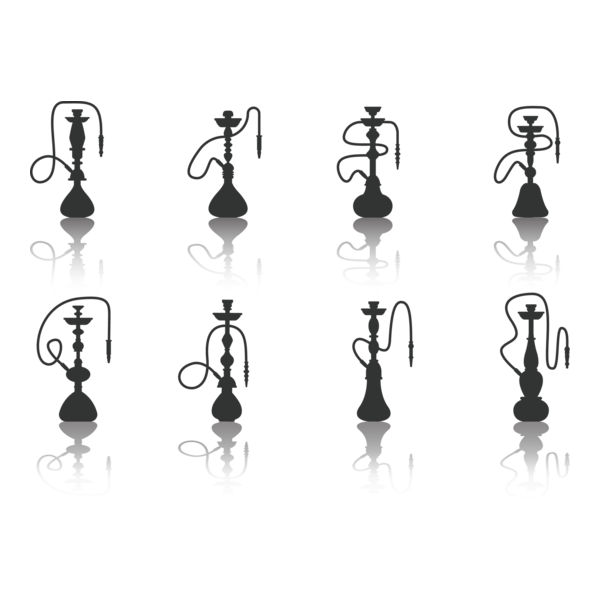 Hookah Logo PNG Vector