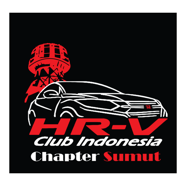 HRV Club Chapter Sumut Logo PNG Vector