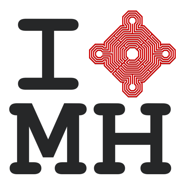 I love MH Logo PNG Vector
