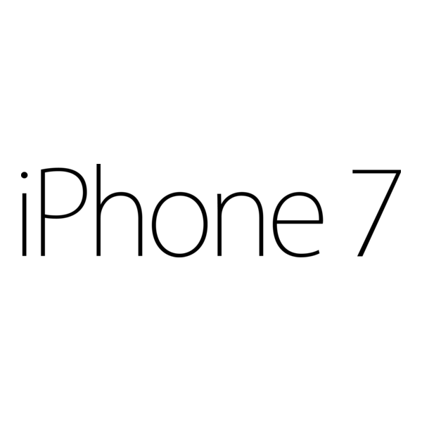 Iphone 7 Logo PNG Vector