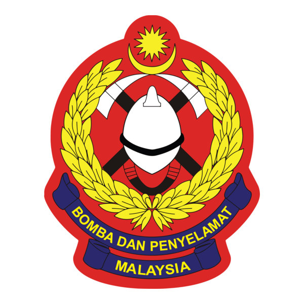 Jabatan Bomba Dan Penyelamat Malaysia Logo PNG Vector