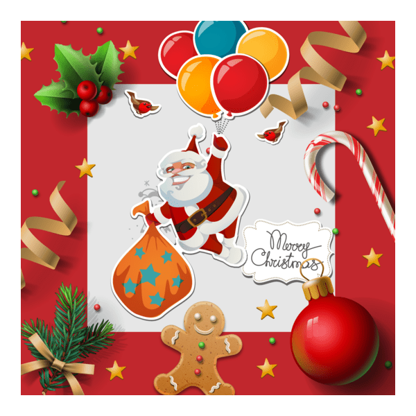 merry christmas Logo PNG Vector