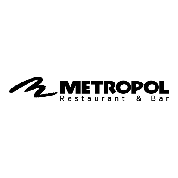 Metropol Restaurant & Bar Logo PNG Vector