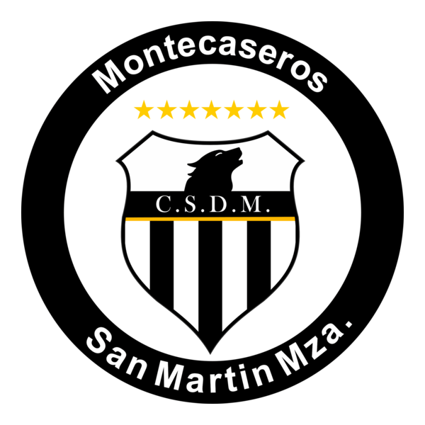 Montecaseros de San Martín Mendoza Logo PNG Vector