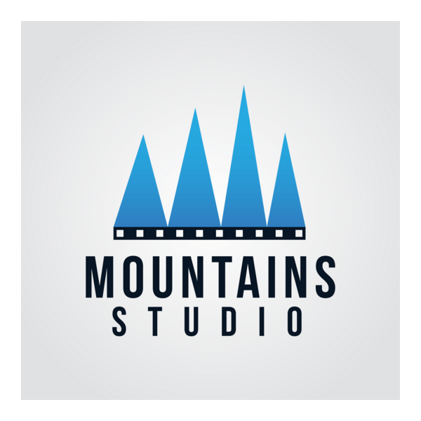 Mountains studio Logo PNG Vector