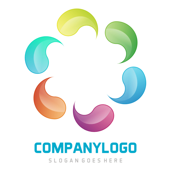 Multicolor abstract Logo PNG Vector