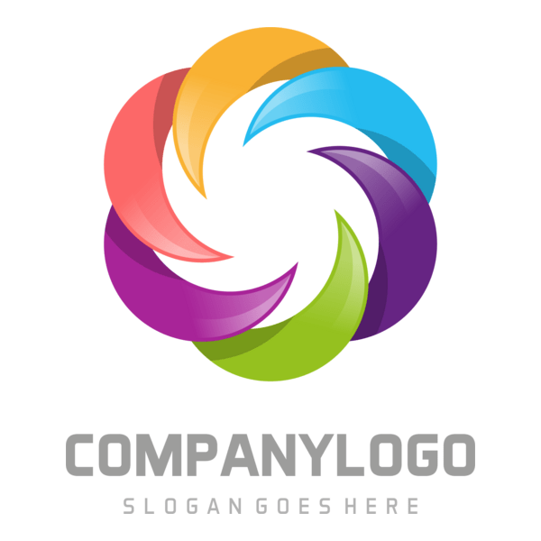 Multicolor corporative Logo PNG Vector