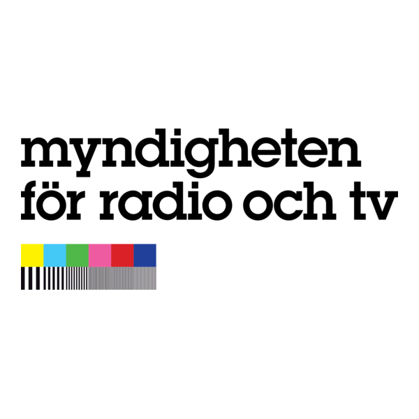 Myndigheten för radio och tv Logo PNG Vector