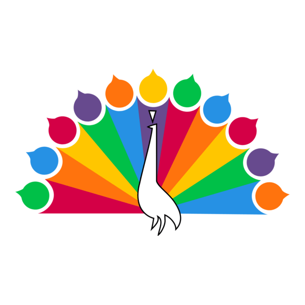 NBC Peacock 1956 Logo PNG Vector