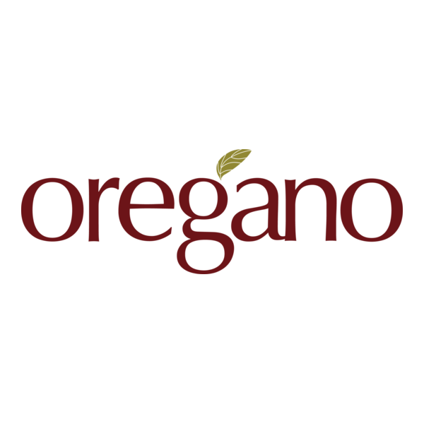 Oregano Restaurant Logo PNG Vector