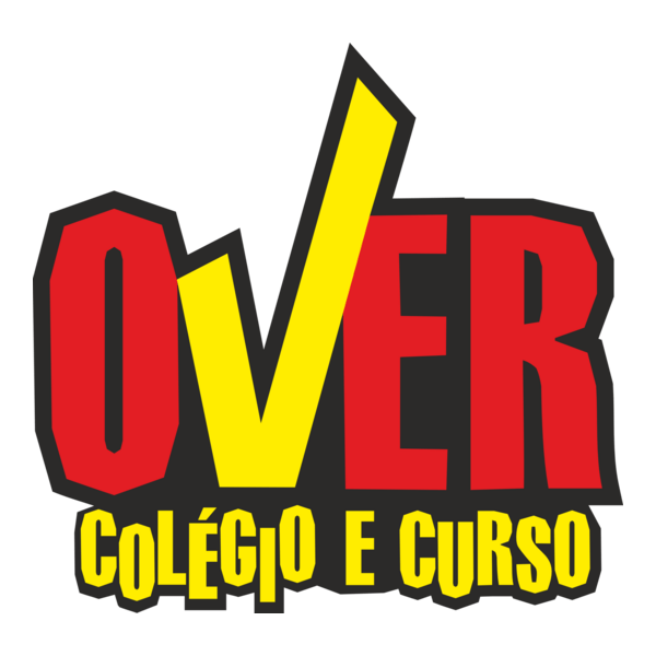 Over Colégio e Curso Logo PNG Vector
