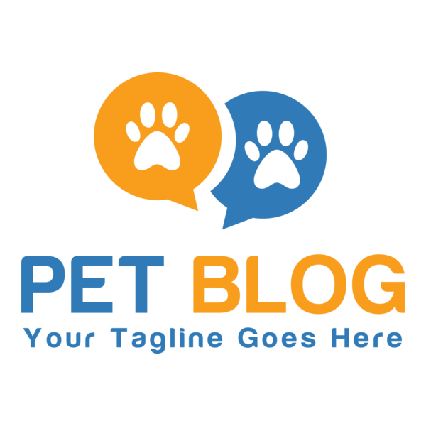 Pet blog Logo PNG Vector