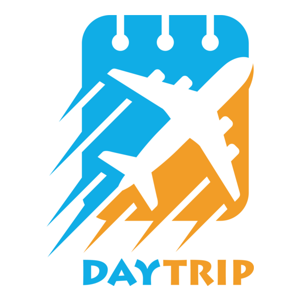 Plane combine with calendar Logo PNG Vector