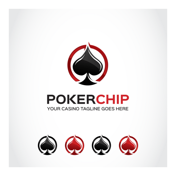 Poker Chip Logo PNG Vector