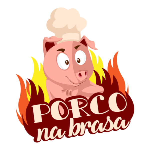 Porco na Brasa Logo PNG Vector