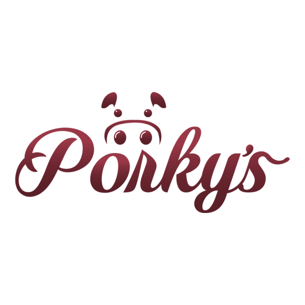Porky's Restaurante Logo PNG Vector