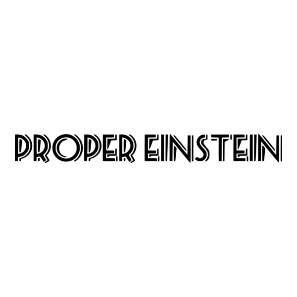 Proper Einstein Logo PNG Vector