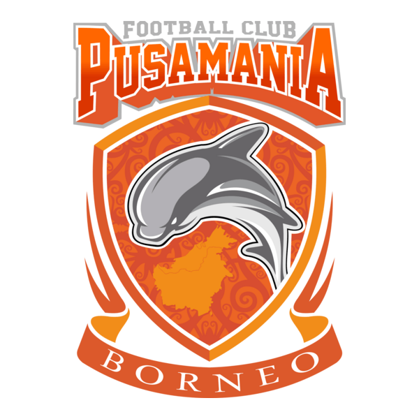 PUSAMANIA BORNEO FOOTBALL CLUB Logo PNG Vector