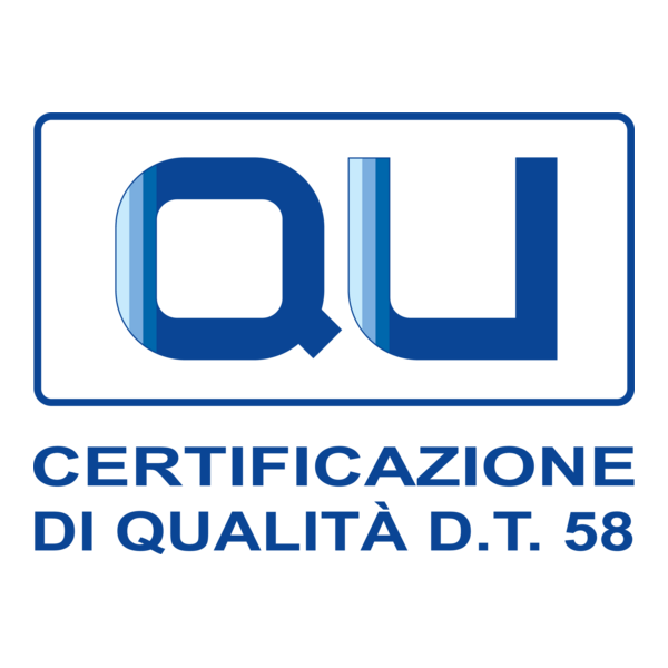 QU Certificazione Qualità DT58 Logo PNG Vector