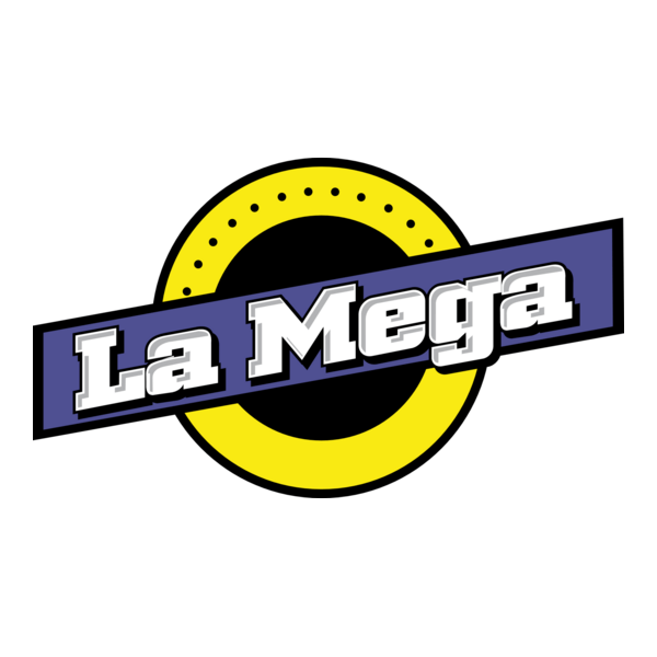 Radio La Mega Colombia Logo PNG Vector