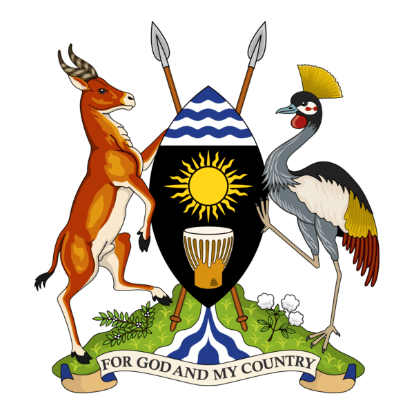 Republic Of Uganda Emblem Logo PNG Vector