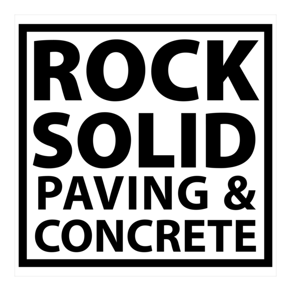 Rock Solid Paving & Concrete Logo PNG Vector