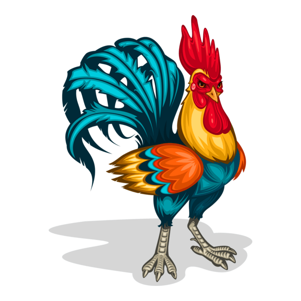rooster Logo PNG Vector