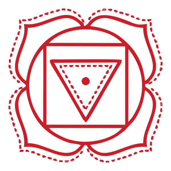 Root Chakra Logo PNG Vector