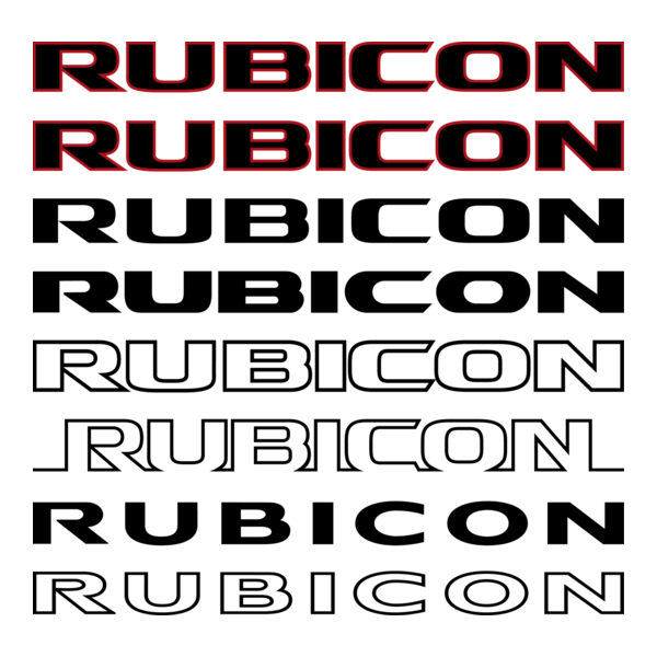 Rubicon Logo PNG Vector