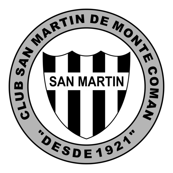 San Martín de Monte Coman Mendoza Logo PNG Vector