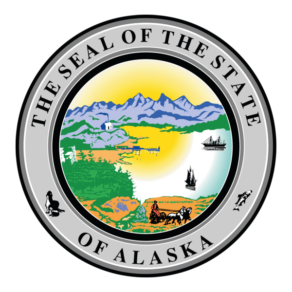 Seal of the state of Alaska Logo PNG Vector