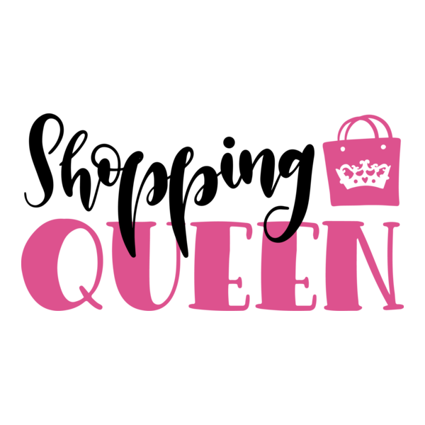 Shopping queen Logo PNG Vector