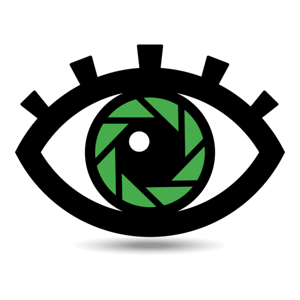 Shutter eye photography symbol Logo PNG Vector